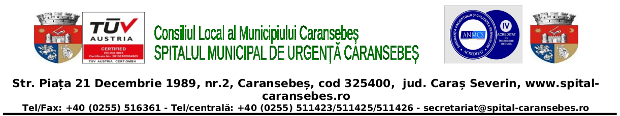 Spitalul Municipal de Urgenta Caransebes